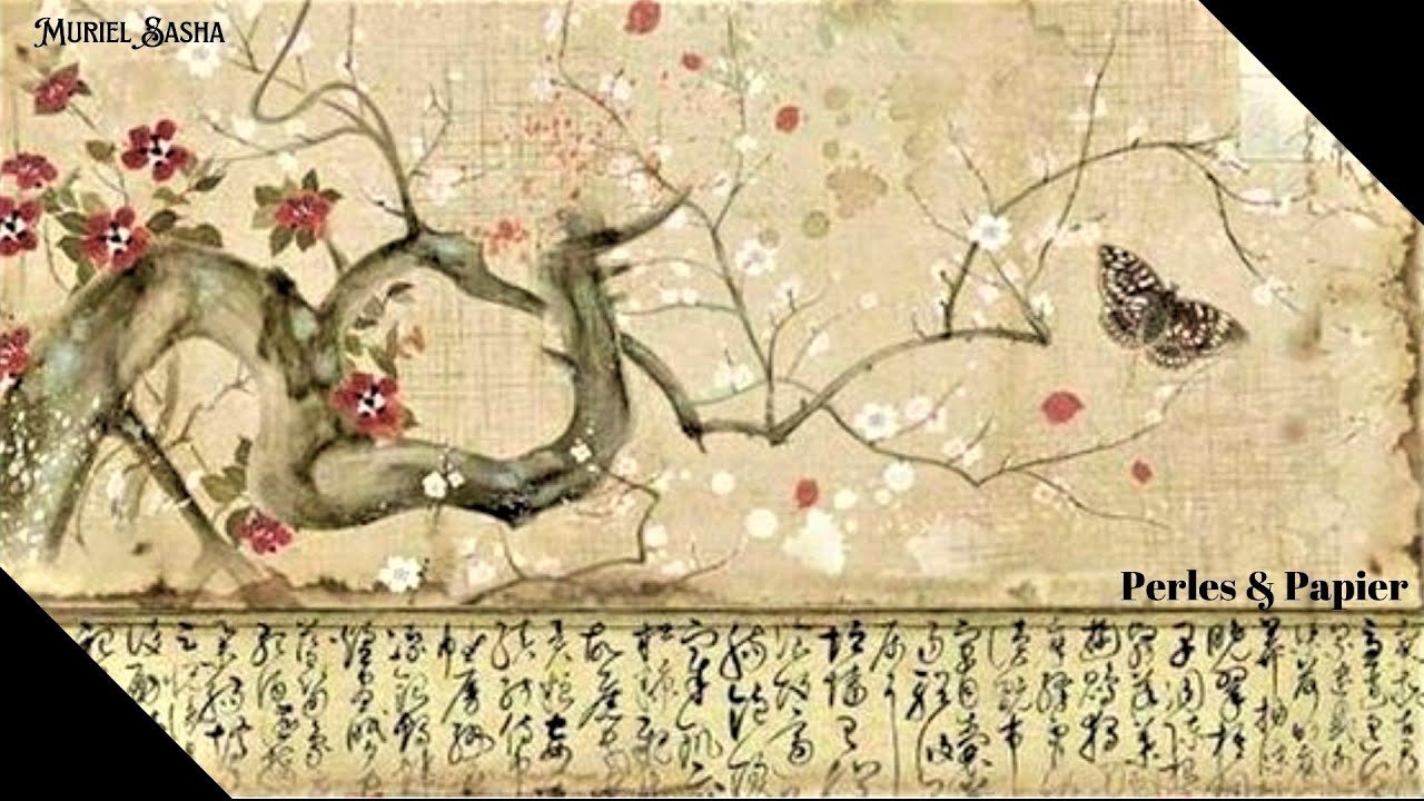 Présentation. Scrapbooking. Album photos "Oriental Garden" de Stamperia