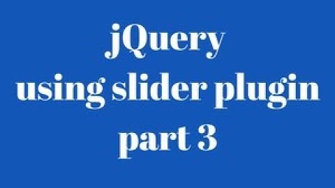 jquery slider plugin (part 3)