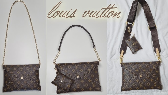 Louis Vuitton Mini Pochette Review,Monogram,What fits in? +Corss strap 