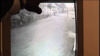 Police show suspect leaving murder scene in video