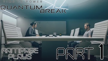 Quantum Break Hard PC Playthrough - Part 1 - Act 1 - Riverport University Experiment