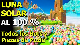 Astro Bot 100% LUNA SOLAR - Todos los Bots y Piezas de Puzle