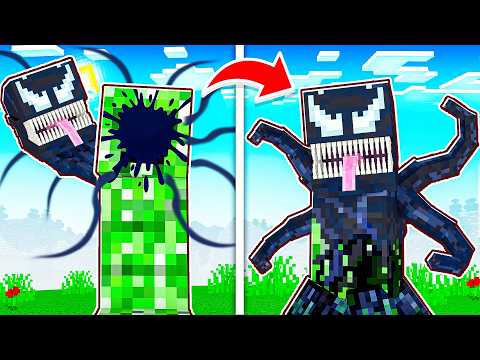 *NEW* VENOM SYMBIOTE HAS INFECTED MINECRAFT (amazing) 😷