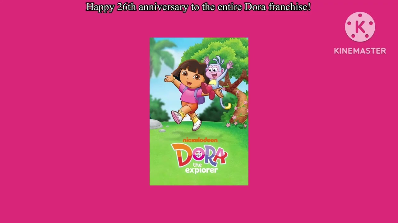 Happy 26th anniversary to the entire Dora franchise! - YouTube