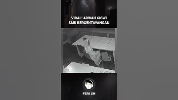VIRAL! ARWAH SISWI SMK BERGENTAYANGAN #penampakan #hantu #shorts