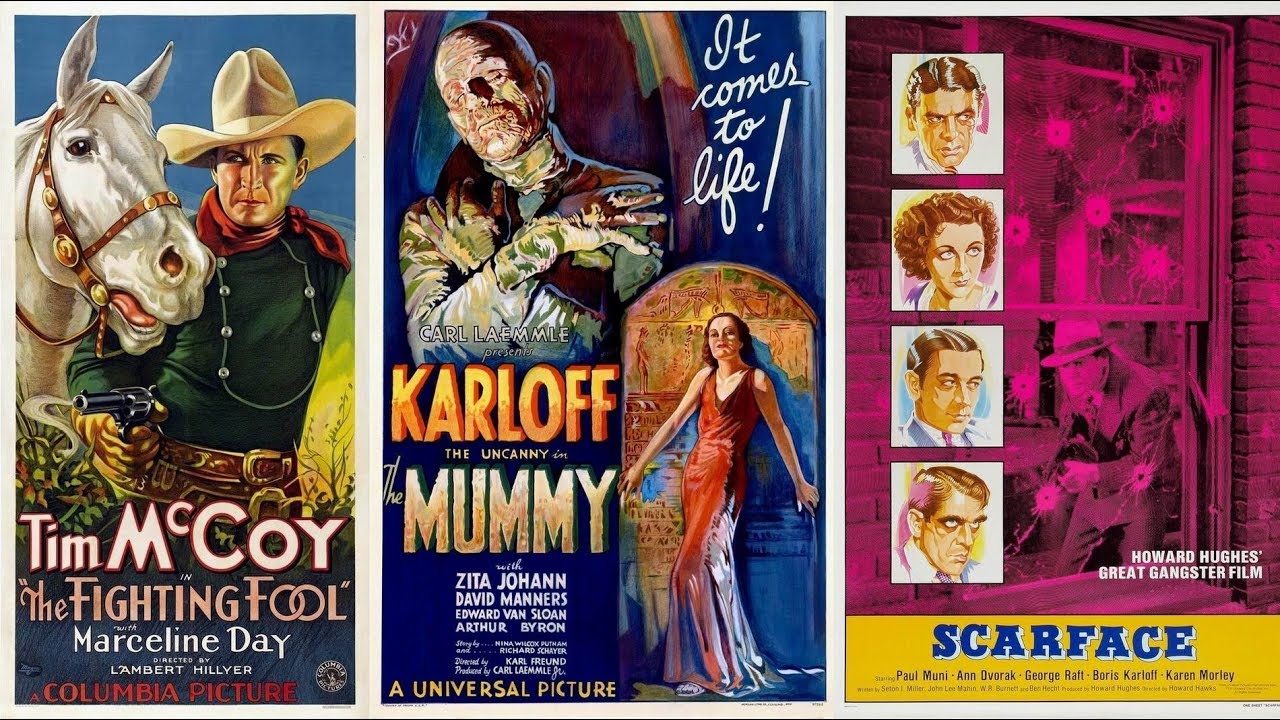 100 Years of Movie Posters - Top Films of 1932 - YouTube