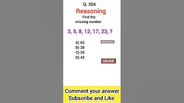 SSC gd missing number reasoning🔥 | #shorts #viral #youtubeshorts