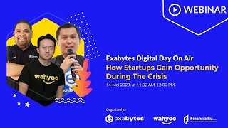 Exabytes Digital Day On Air :  How Startups Gain Opportunity During The Crisis screenshot 5