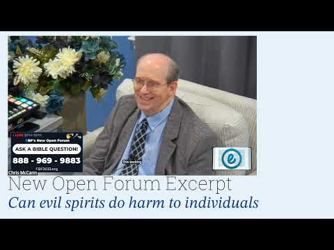 NOF Excerpt: Can evil spirits do harm to individuals?