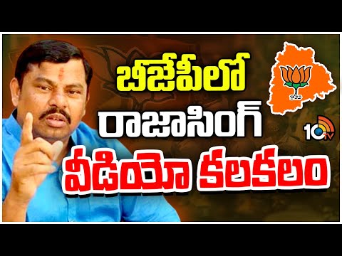 Raja Singh Sensational Comments on Telangana BJP New President | బీజేపీలో రాజా‎సింగ్ వీడియో కలకలం