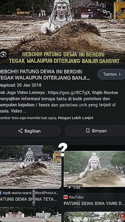 Video tsunami dahsyat