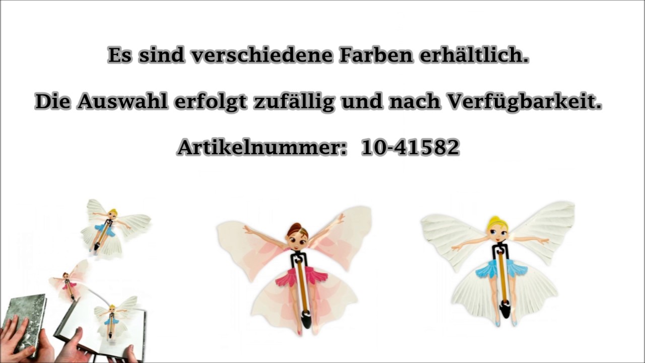 Flatternde Fee - geburtstagsfee.de