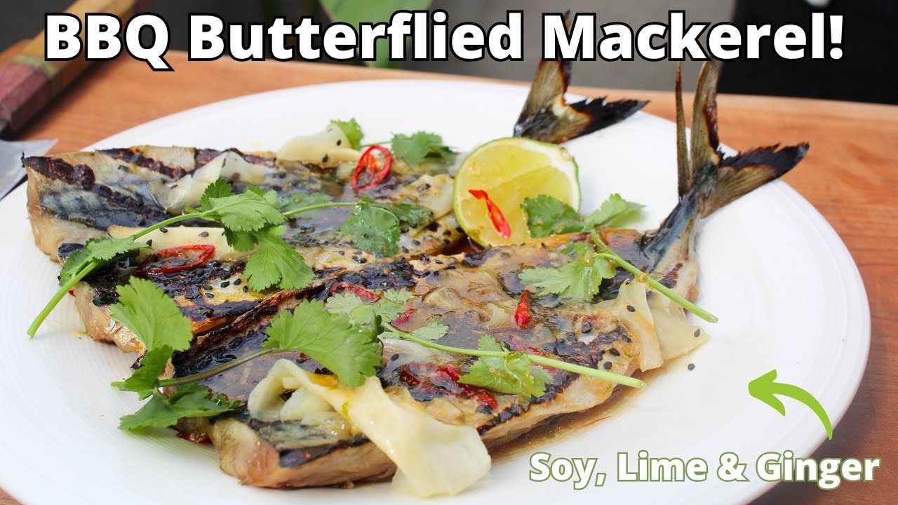 How to butterfly Mackerel 31 Days of BBQ YouTube