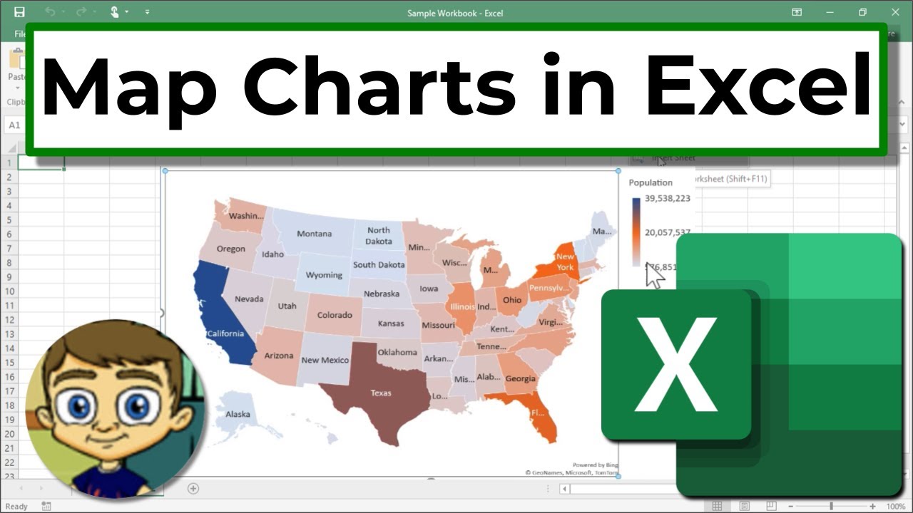 How do I Create a map from an Excel File?