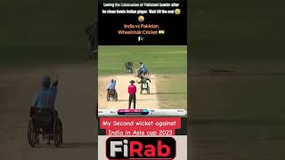 #hatric  #akvsind #cricket #bold #bestrunout #bestfielding #firab #differentlyabledcouple