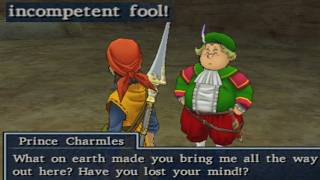 Dragon Quest 8 Alternate Cutscene - Taking Prince Charmles to Mystical Spring