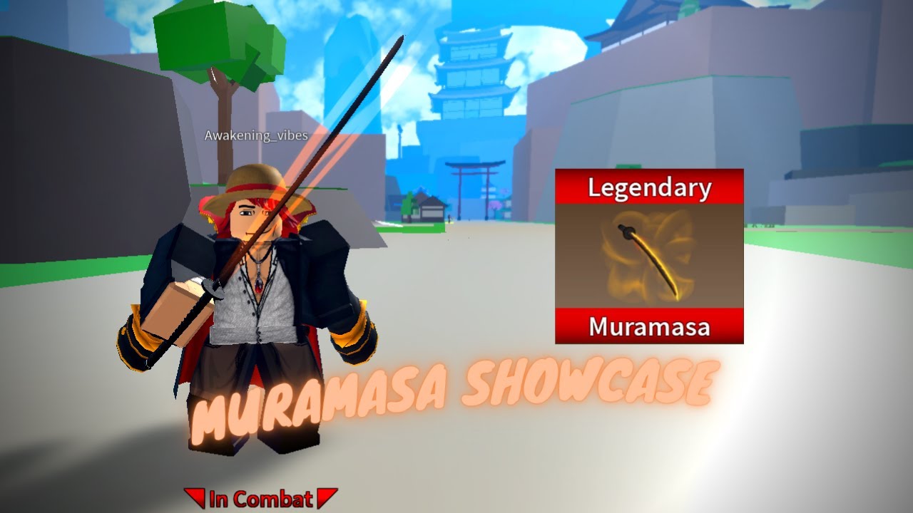 MURAMASA V1 SHOWCASE  King Legacy 