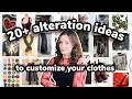 30+ Creative Ways to Upcycle & Customize Clothes βοΈ