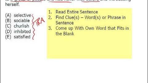 Magoosh GRE  Module 1   Basic Strategies for Text Completions 1 of 6