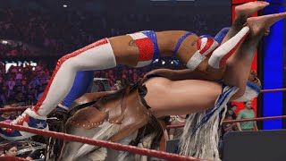 #WWE2K24 | Intergender TLC Tag Team Match | LWO vs The Viking Raiders | Wild Wednesday