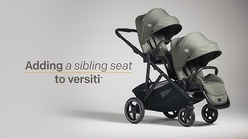 Joie Signature versiti™ | How to add a sibling seat