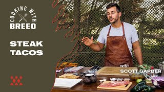Over the Fire Steak Tacos | Cooking with Breeo