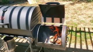 BBQ 101  How to Build a Fire in your Offset Smoker Firebox