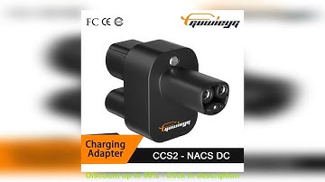 GUWIEYG CCS2 to Tesla EV Charging Adapter 250A CCS2 Combo for Tesla Convertor for Car Charger CCS