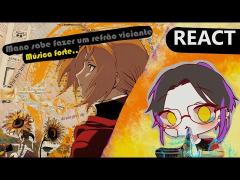 PNGtuber reage a Blackk "Desilusão - Edward Elric (Fullmetal Alchemist) | BLK"