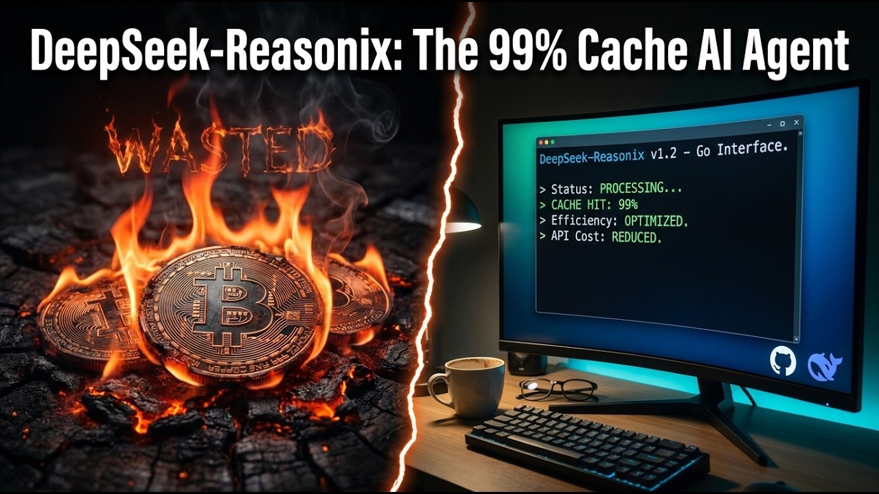 Your AI tokens are burning! How much can you save in a year with DeepSeek-Reasonix’s 99% cache h...