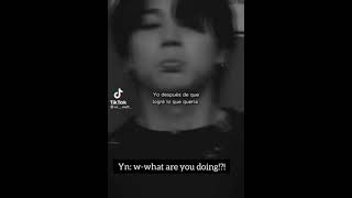 🔞💦 pov: jimin pin you to the wall and locked the door #jiminversion