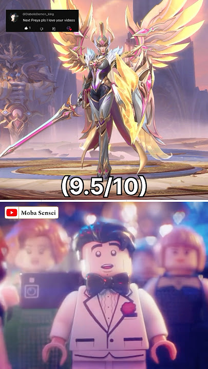 Rating Skin Freya 🛡️ #mobilelegends #mlbb