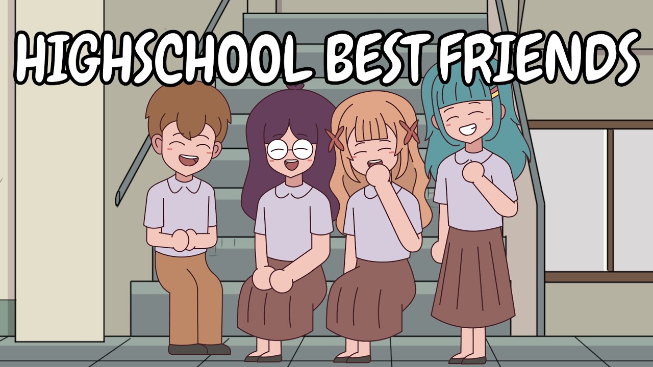 HIGHSCHOOL BEST FRIENDS | Pinoy Animation