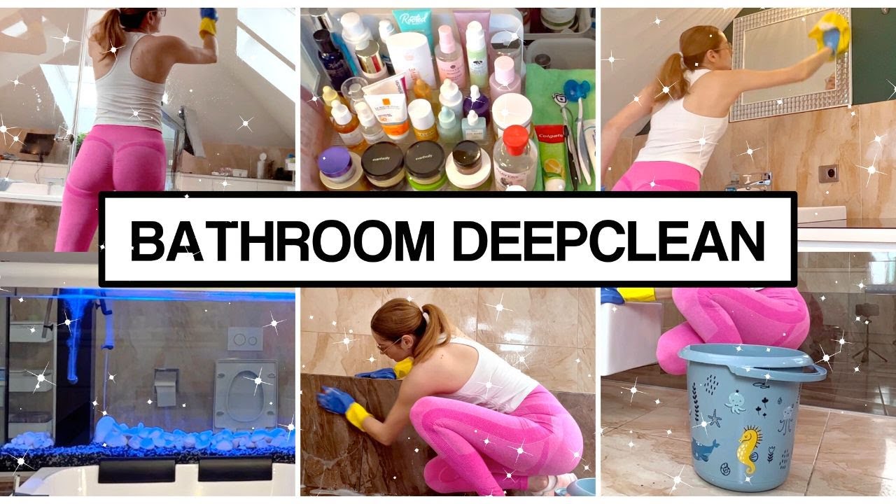 NEW* EXTREME MASTER BATHROOM DEEP CLEAN & ORGANIZATION| CLEAN WITH ME ...