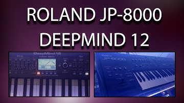 JP 8000 + DeepMind 12   Live Studio Session 2/26/2017