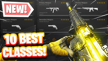 TOP 10 MOST OVERPOWERED CLASS SETUPS MODERN WARFARE! - BEST CLASS SETUP! (Best Class Setups COD MW)