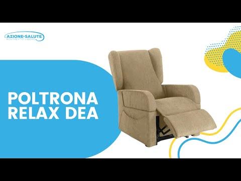 Poltrona Relax Alzapersona Elettrica Motorizzata 2 Motori DEA