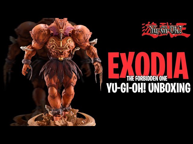 THE FORBIDDEN ONE - YU-GI-OH Exodia Model Kit Build and Review