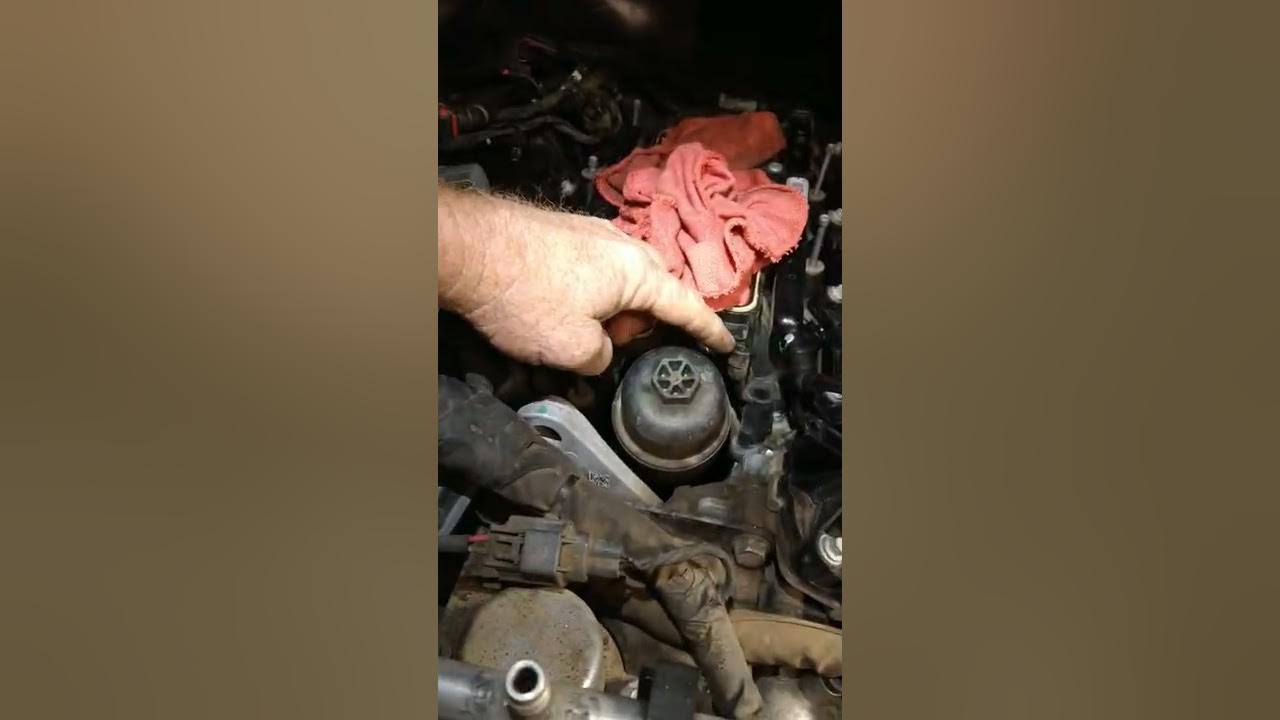 2014 RAM 3.6L coolant leak - YouTube