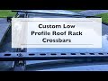 Custom Low Profile Roof Rack Crossbars  for truck