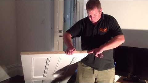 Tradie Tips: Planing the Top of a Door