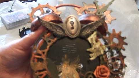 My first altered steampunk clock 1 of 2