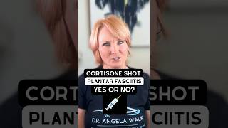 Do cortisone shots help plantar fasciitis?