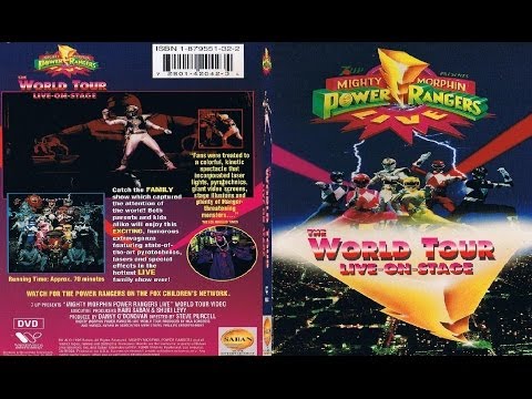 Mighty Morphin Power Rangers - World Tour, Live On Stage (Full)