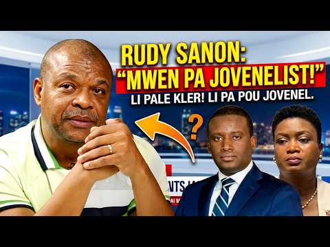 OK! Rudy Sanon Klèman Di Lipa Yon Jovenelist, Li Pa Yon Patizan Jovenel E Li Pat Janm Kaché Sa...