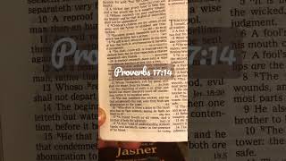 Proverbs 17:14 - Seek peace and pursue it. Leave off contention and strife #peaceofmind #reconciled