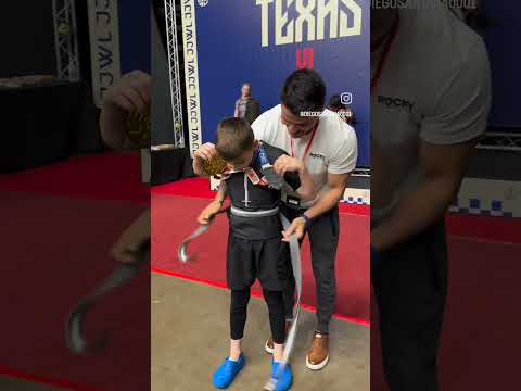 Grey Belt Surprise Promotion at Jiu-Jitsu World League - Dallas tournament.