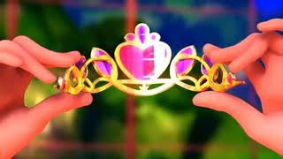 Barbie Princess Charm School-  Blair is Princess Sophia revealing transformation scene