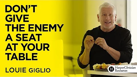 Don't Give the Enemy a Seat at Your Table Study Session 1 | "The Table Before Us" | Louie Giglio
