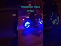 HAYABUSA on LED WHEELS